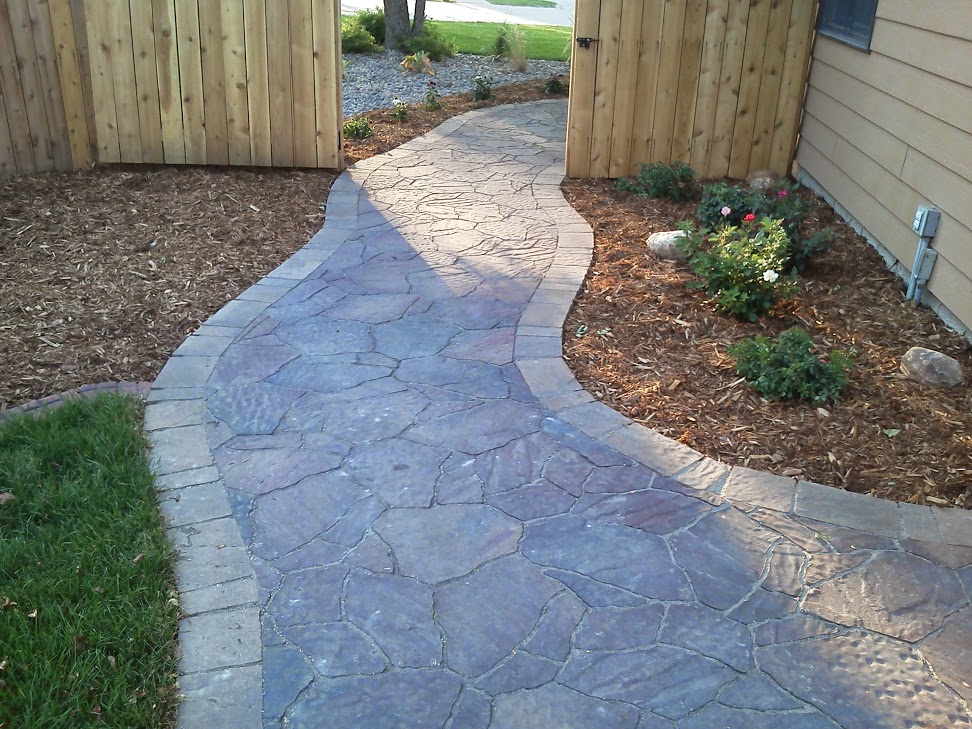 landscaping company sioux falls paver walkway