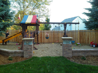 outdoor play area landscaping sioux falls